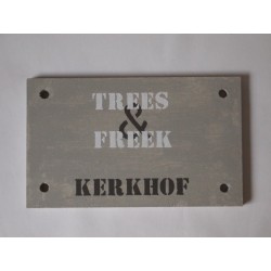 Naambord familie Egelmeers