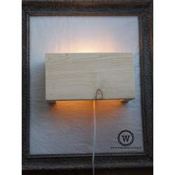 Wandlamp steigerhout zelf te bedrukken |DIY |gratis verzenden