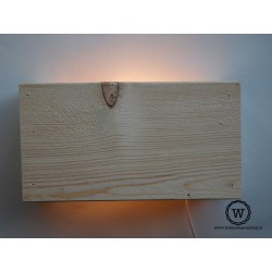 Wandlamp steigerhout zelf te bedrukken |DIY |gratis verzenden