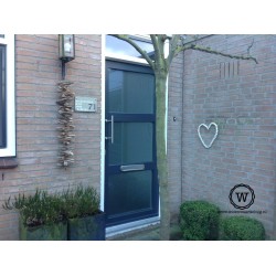 Naamborden voordeur