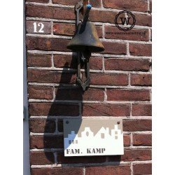 Naamborden voordeur