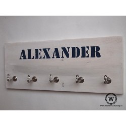 Kapstok stoer met naam | Eigen ontwerp