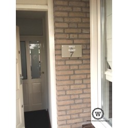 Naambord familie de Bruijn