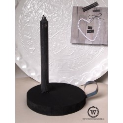 ouderwetse loopkandelaar zwart