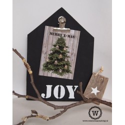 Stoere kerstkaarten | Kerstboom kaart | Wis en Waarachtig