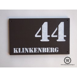 Naambord familie Kijzerwaard