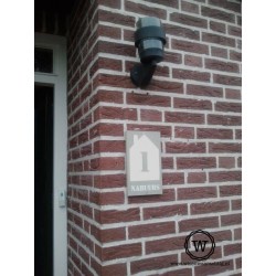 Naamborden voordeur