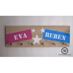 Kapstok jongen en meisje