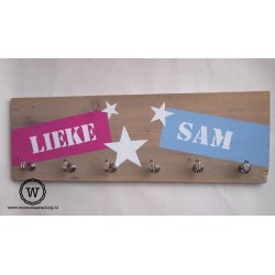 Kapstok jongen en meisje