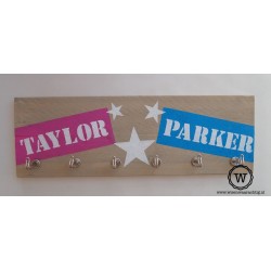 Kapstok jongen en meisje