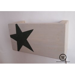 Wandlamp ster legergroen