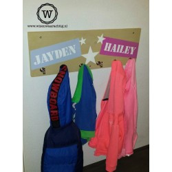 Kapstok jongen en meisje