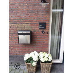 Naamborden voordeur