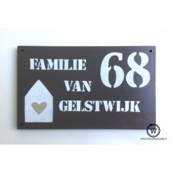 Naambord familie Willems