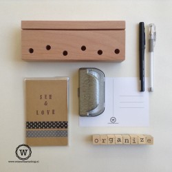 Buro organizer beuken