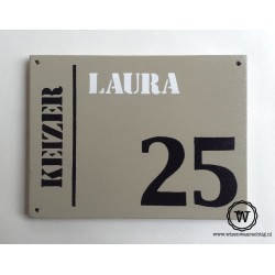 Naambord familie Martens