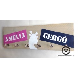 Kapstok twee namen giraf