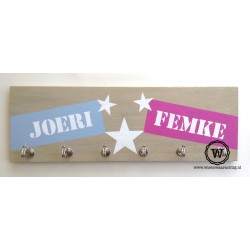 Kapstok jongen en meisje