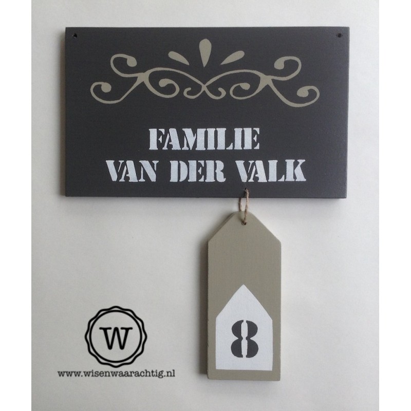 Naambord van der Valk