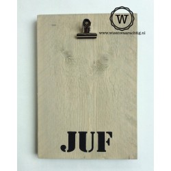 Memobord juf