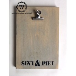 Memobord Sint & Piet