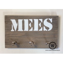 Kapstok met naam stoer