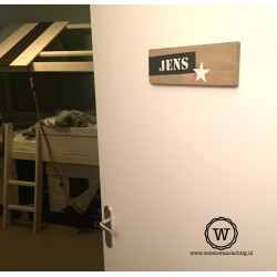 Naamborden voor jongens