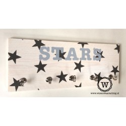 Stoere kapstok als kerstdecoratie