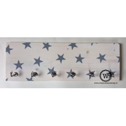 kapstok sterren white wash