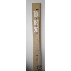 Houten groeimeter XL | Voor baby en kind | Wis en Waarachtig